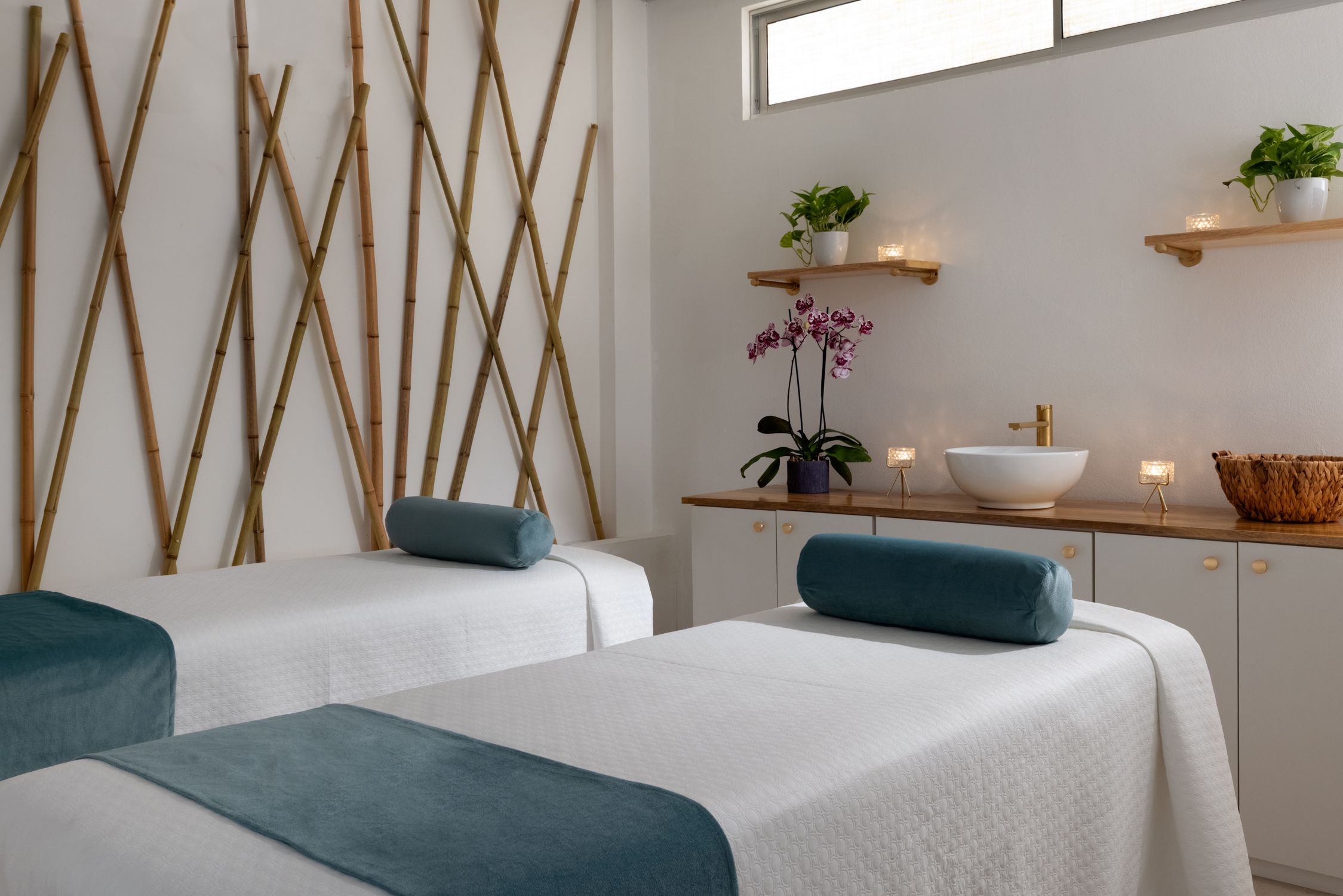 Salas de bienestar en Blue Royale Spa.